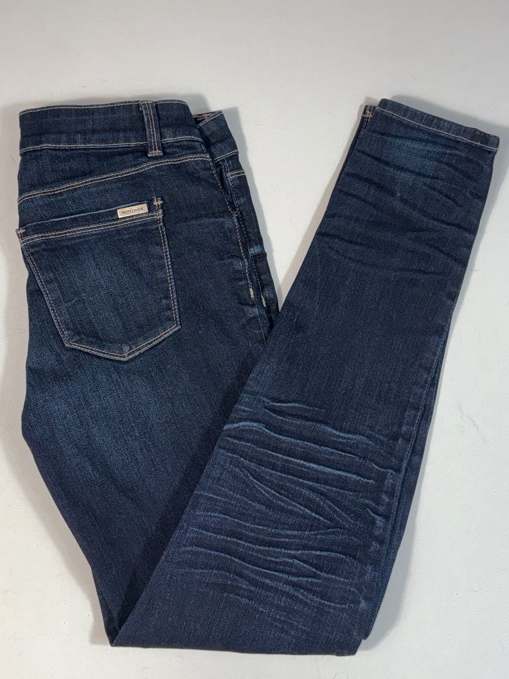 White House Black Market Dark Indigo Skinny Jeans